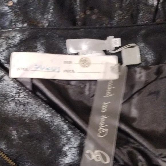 Black BC Black Cat Fashion Skirt Gypsy Mori Country Western NWT 28' Naturecore - Picture 11 of 12